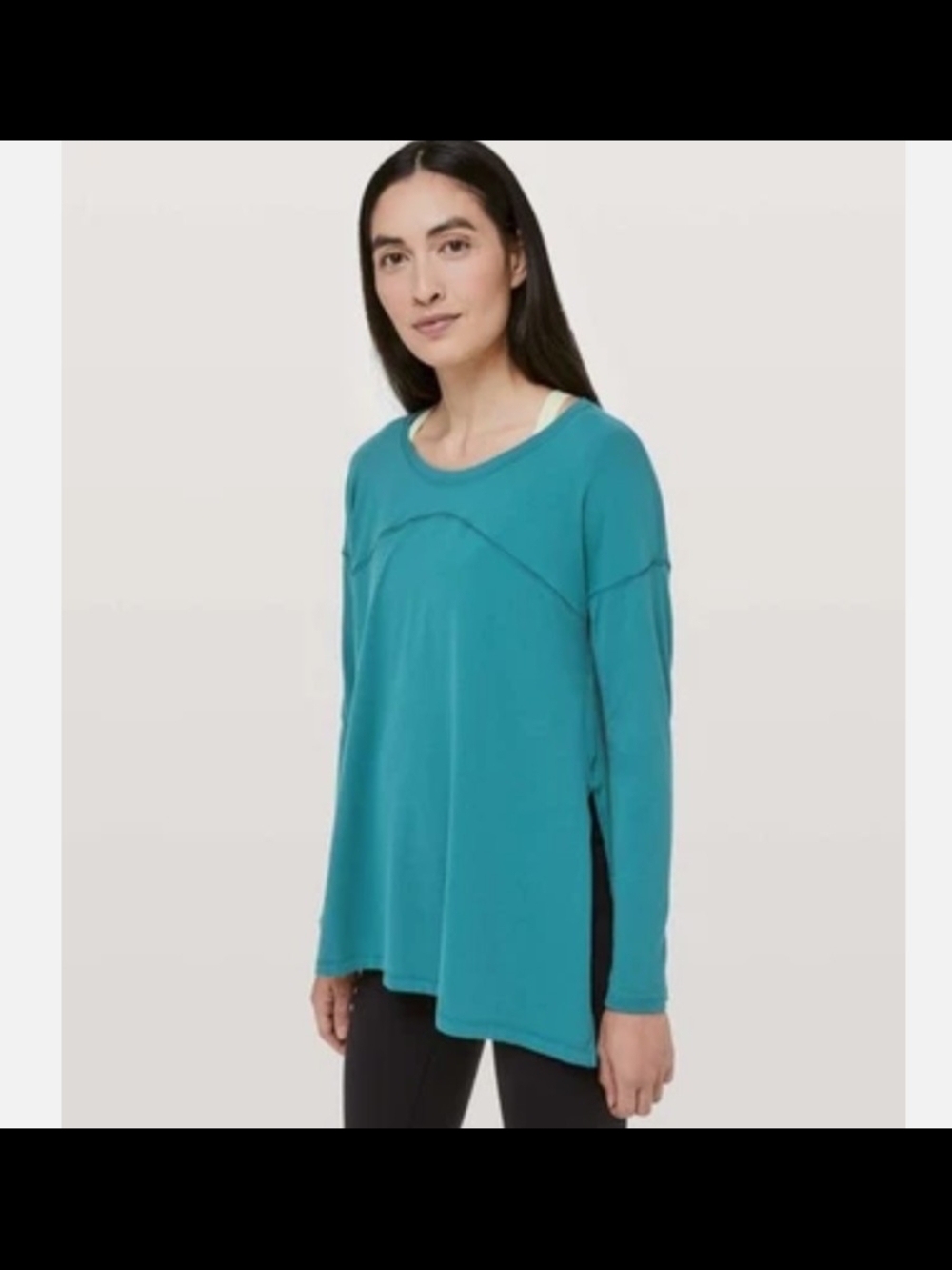 lululemon athletica Teal Hit Unwind Long Sleeve Teal